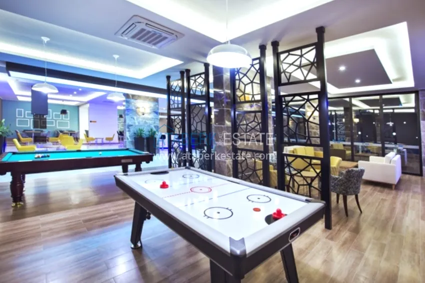 1 + 1 apartment furnished in a premium complex, Tosmur area - Alanya 19