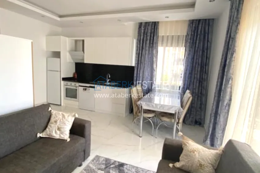 Purchase 1+1 apartment for rent in Mahmutlar for a summer vacation with new furniture No. 1 2