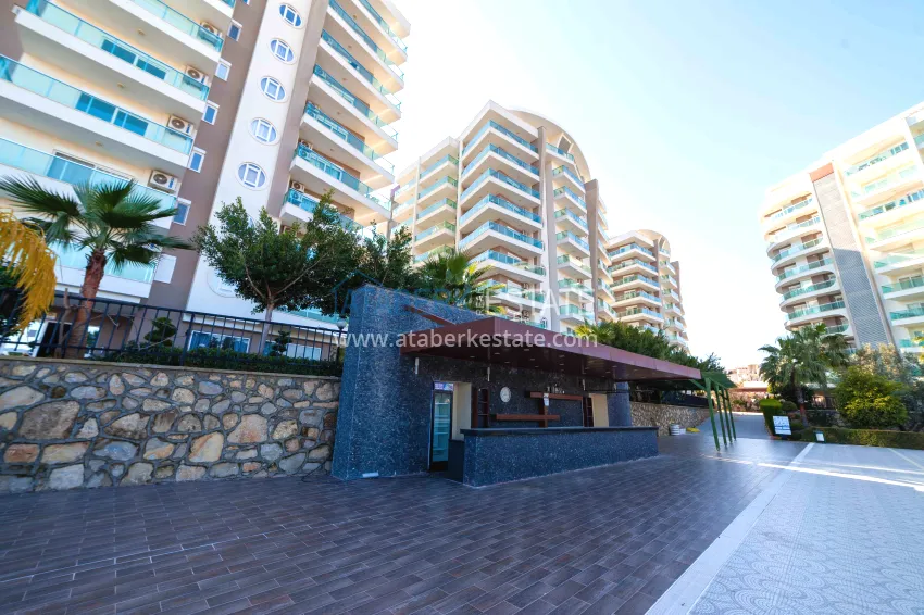 Turnkey three-room apartment with sea view in Avsallar, Alanya 10 