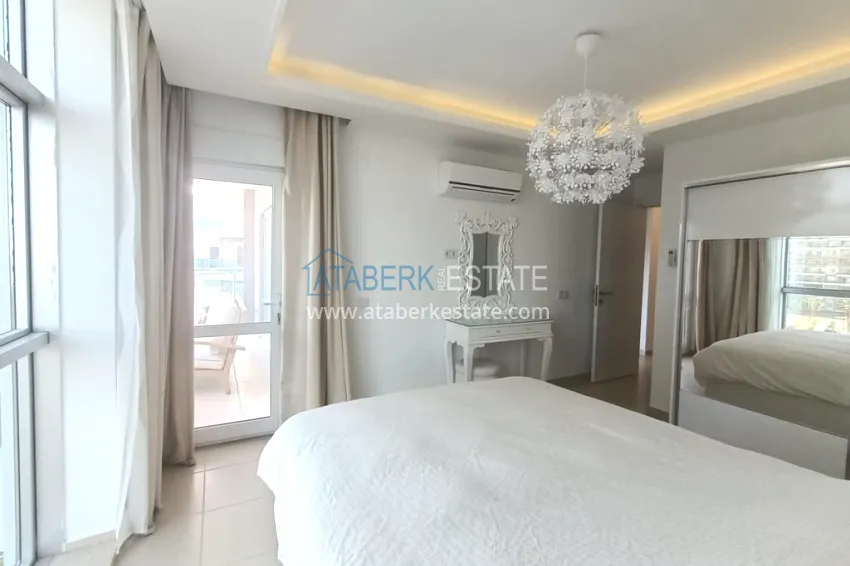 Purchase Turnkey three-room apartment with sea view in Avsallar, Alanya 11 
