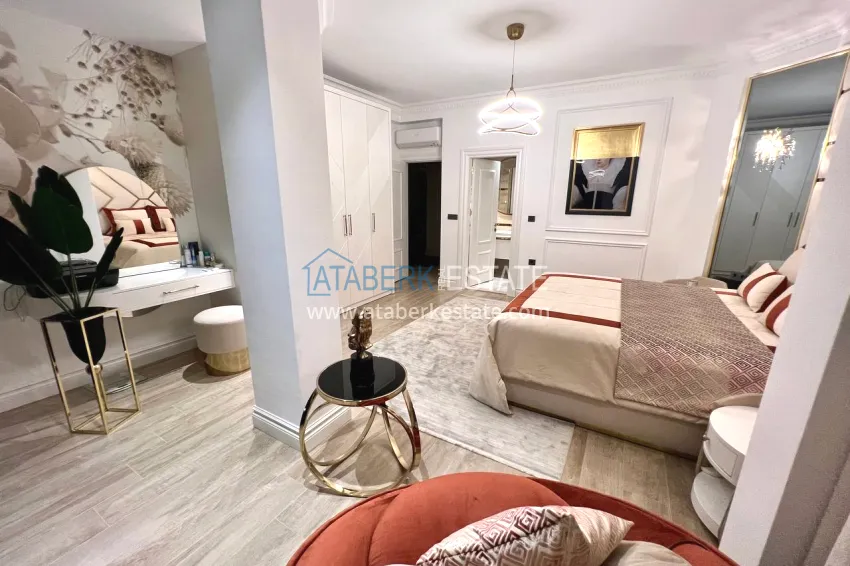Purchase View two-storey villa with luxurious furniture and sea view, Mahmutlar district - Alanya 13