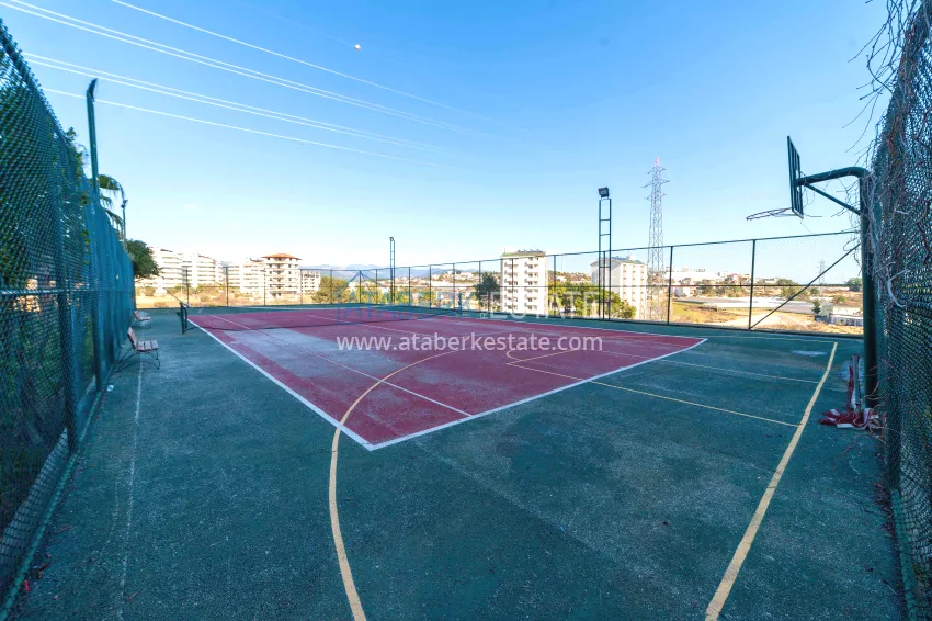 Turnkey three-room apartment with sea view in Avsallar, Alanya 17 