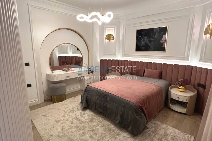 Purchase View two-storey villa with luxurious furniture and sea view, Mahmutlar district - Alanya 14