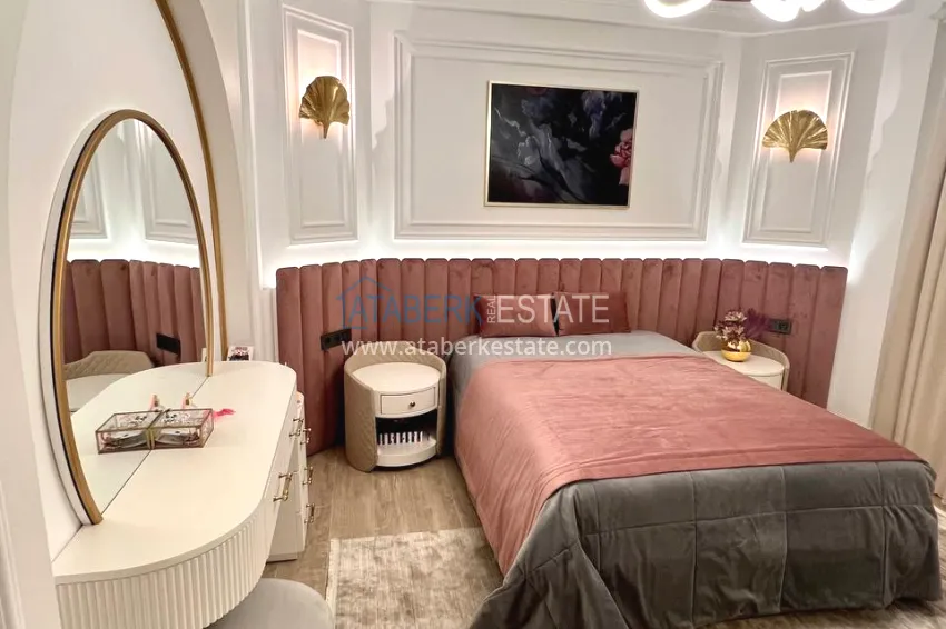 Purchase View two-storey villa with luxurious furniture and sea view, Mahmutlar district - Alanya 15