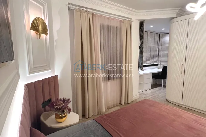 Purchase View two-storey villa with luxurious furniture and sea view, Mahmutlar district - Alanya 16