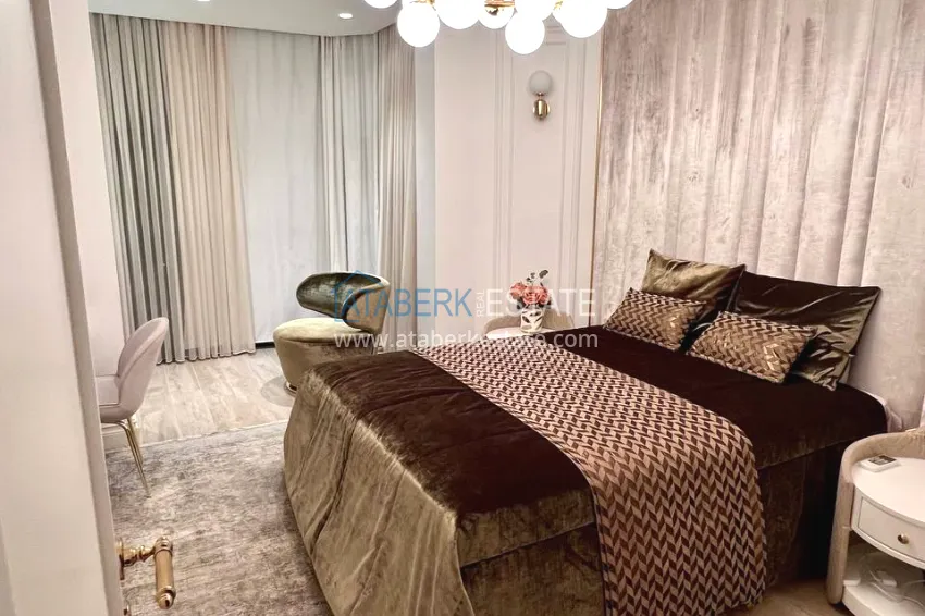 Purchase View two-storey villa with luxurious furniture and sea view, Mahmutlar district - Alanya 18