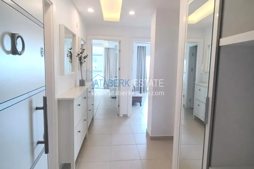 Purchase Turnkey three-room apartment with sea view in Avsallar, Alanya 1 