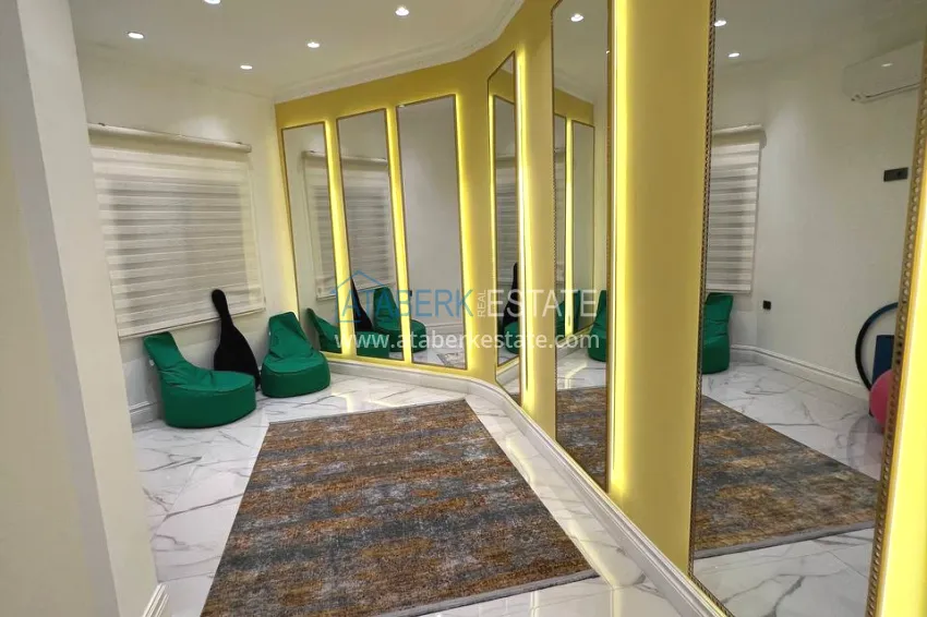 Purchase View two-storey villa with luxurious furniture and sea view, Mahmutlar district - Alanya 22