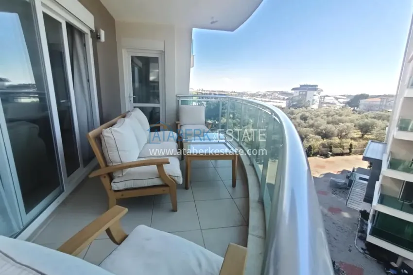 Purchase Turnkey three-room apartment with sea view in Avsallar, Alanya 20 