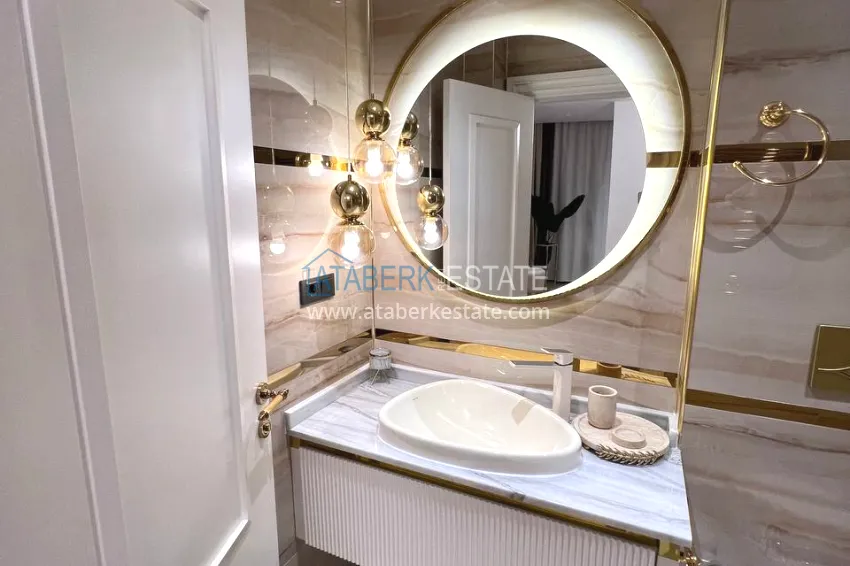Purchase View two-storey villa with luxurious furniture and sea view, Mahmutlar district - Alanya 27