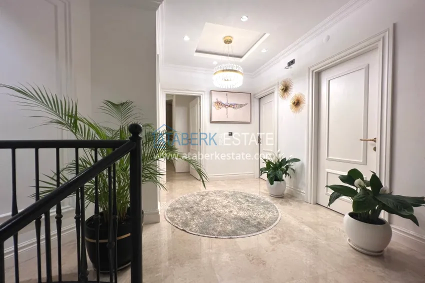 Purchase View two-storey villa with luxurious furniture and sea view, Mahmutlar district - Alanya 33
