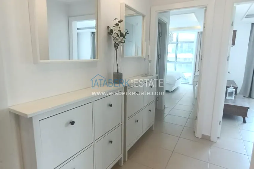 Purchase Turnkey three-room apartment with sea view in Avsallar, Alanya 2 