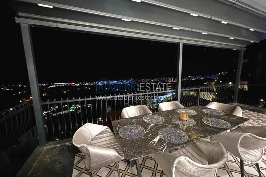 Purchase View two-storey villa with luxurious furniture and sea view, Mahmutlar district - Alanya 39