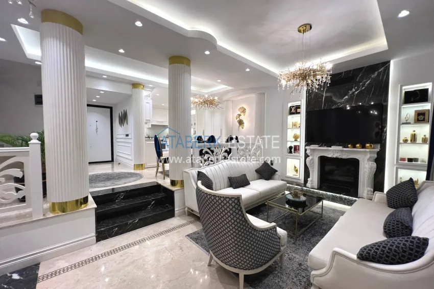 Purchase View two-storey villa with luxurious furniture and sea view, Mahmutlar district - Alanya 6
