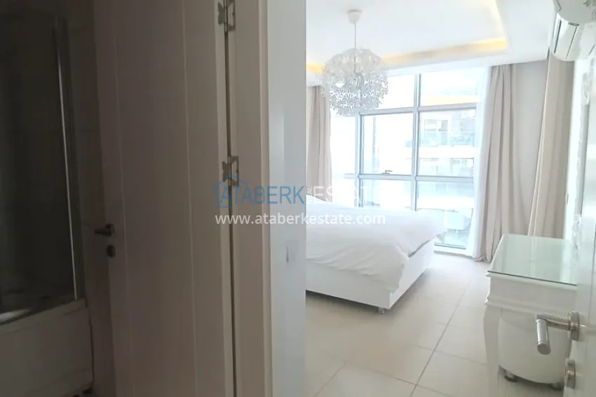 Purchase Turnkey three-room apartment with sea view in Avsallar, Alanya 8 