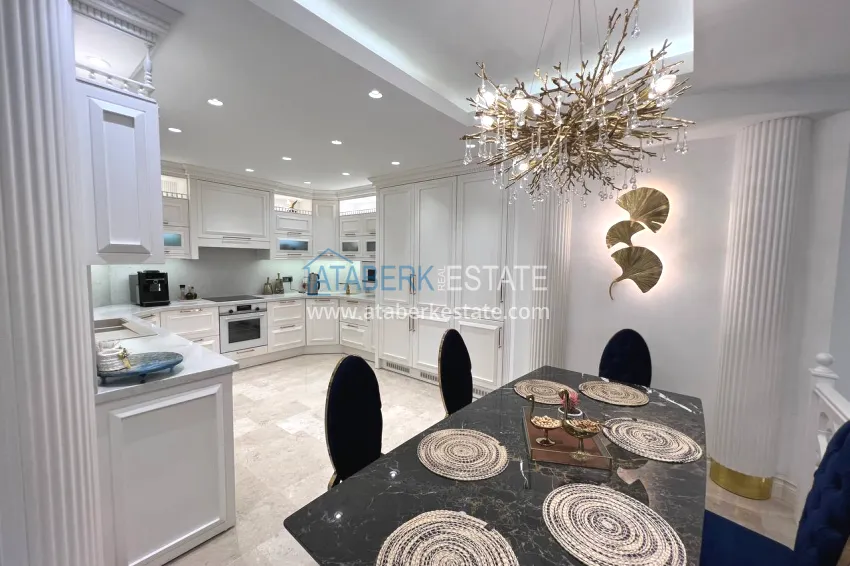 Purchase View two-storey villa with luxurious furniture and sea view, Mahmutlar district - Alanya 10