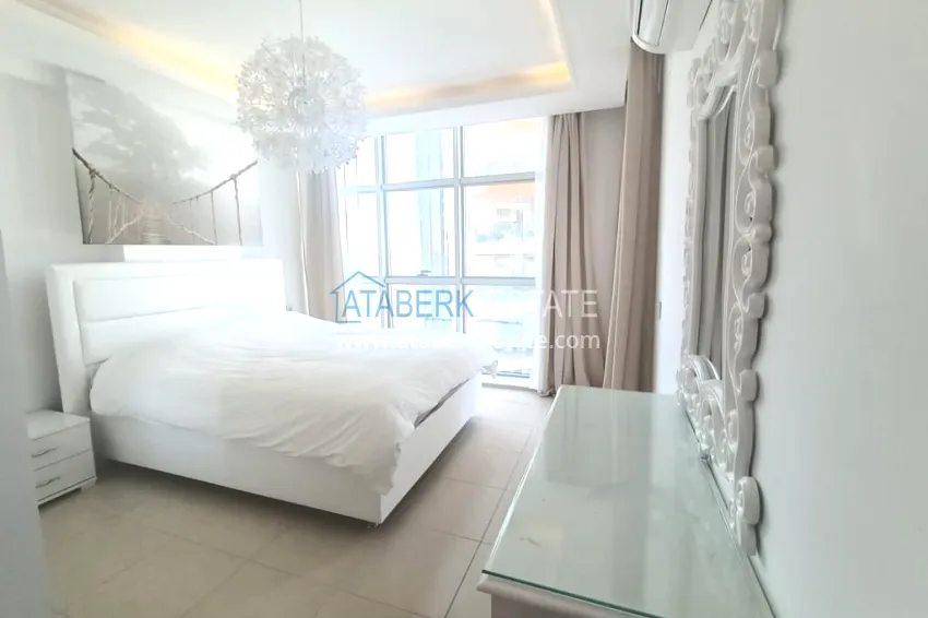 Purchase Turnkey three-room apartment with sea view in Avsallar, Alanya 9 