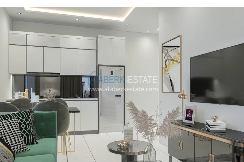 Purchase 1+1 apartment under construction, from an investor in the Avsallar hotel-type complex — Alanya 2