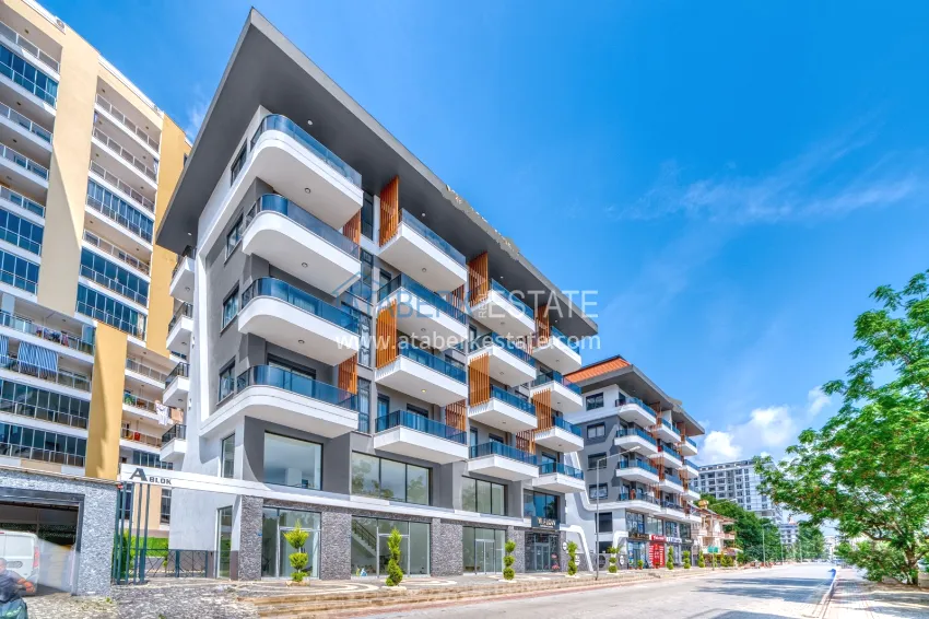 1+1 apartment for rent in Mahmutlar for a summer vacation with new furniture No. 1 5
