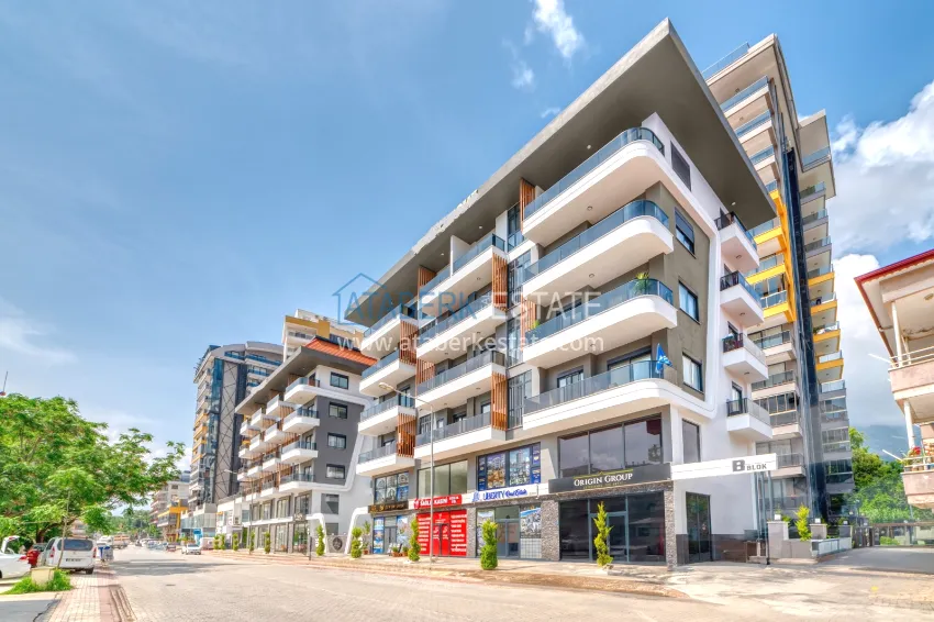 1+1 apartment for rent in Mahmutlar for a summer vacation with new furniture No. 1 6