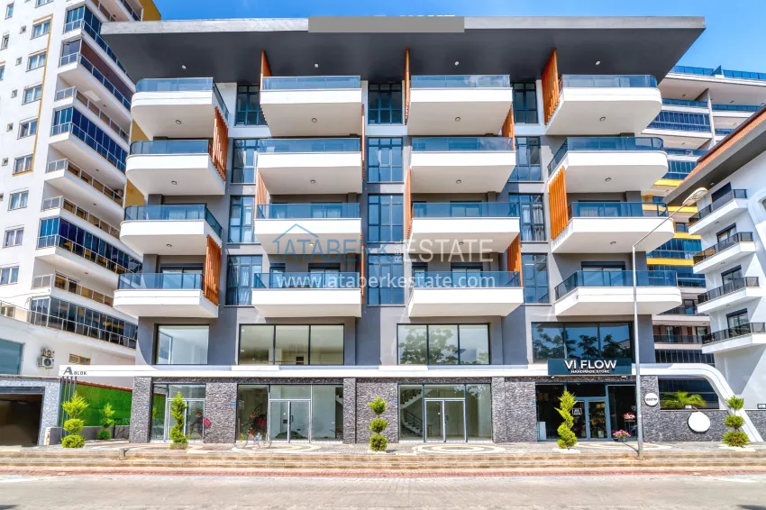 1+1 apartment for rent in Mahmutlar for a summer vacation with new furniture No. 1 7