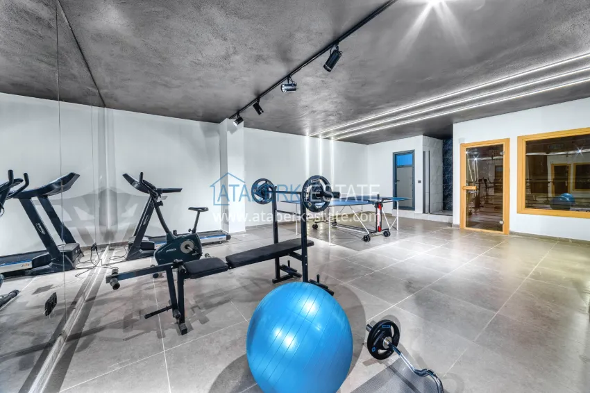 1+1 apartment for rent in Mahmutlar for a summer vacation with new furniture No. 1 8
