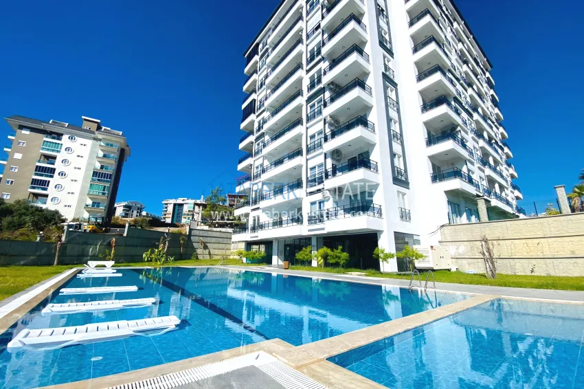 1+1 apartment with new furniture in a new building - Alanya, Avsallar district. Suitable for short term rentals 1