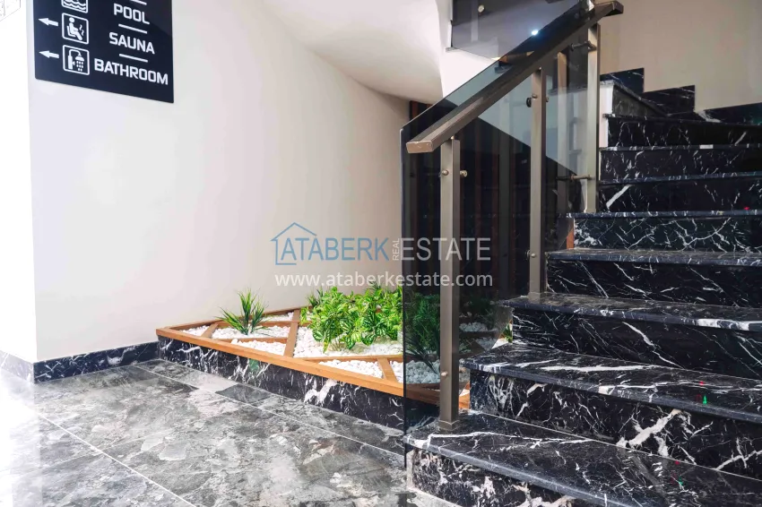 Turnkey one-bedroom apartment in Alanya Cleopatra beach area 13