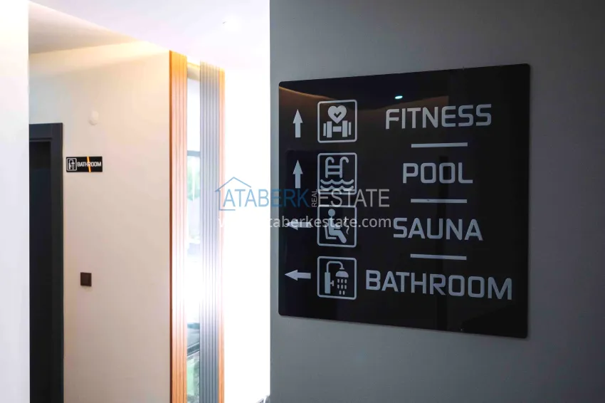 Turnkey one-bedroom apartment in Alanya Cleopatra beach area 14
