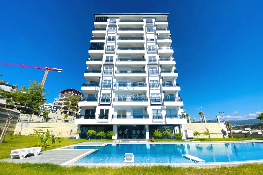 1+1 apartment with new furniture in a new building - Alanya, Avsallar district. Suitable for short term rentals 2