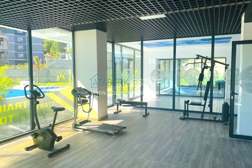 1+1 apartment with new furniture in a new building - Alanya, Avsallar district. Suitable for short term rentals 22