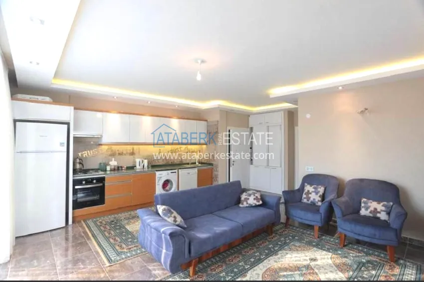 Purchase 1+1 furnished apartment in a modern complex, Kestel district — Alanya 2
