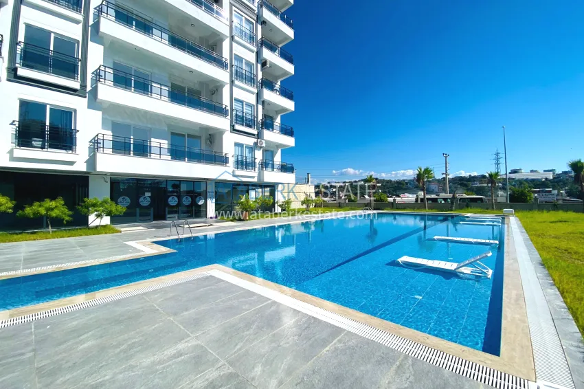 1+1 apartment with new furniture in a new building - Alanya, Avsallar district. Suitable for short term rentals 3