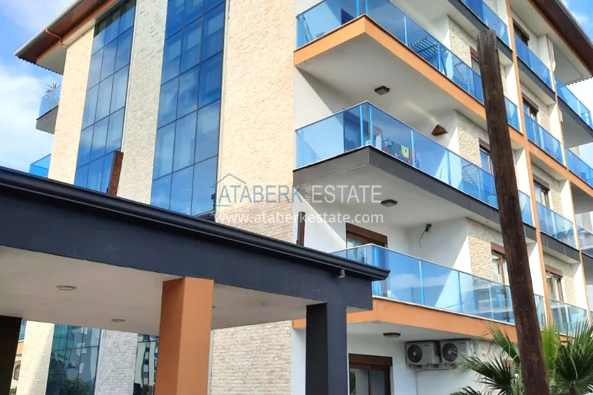 1+1 furnished apartment in a modern complex, Kestel district — Alanya 3