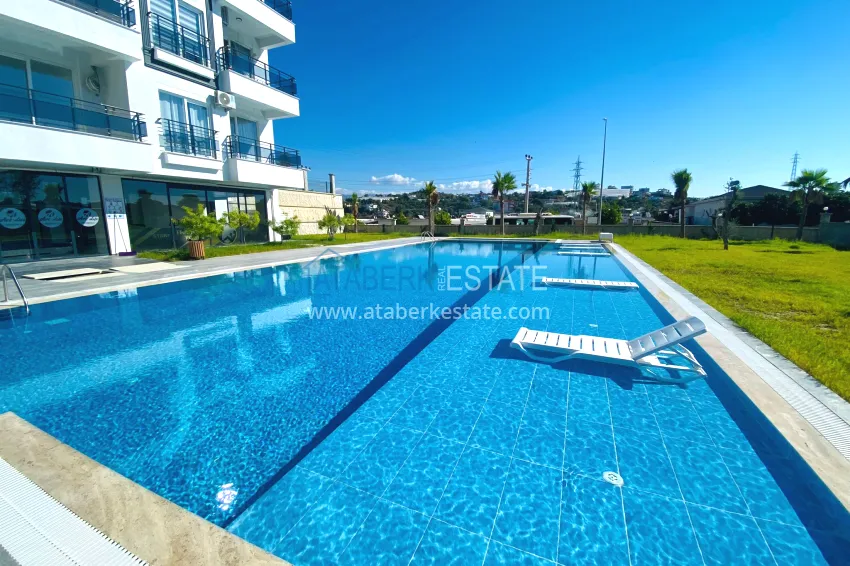 1+1 apartment with new furniture in a new building - Alanya, Avsallar district. Suitable for short term rentals 4