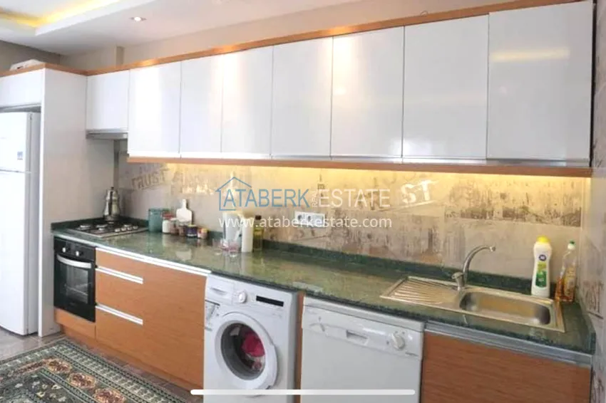 Purchase 1+1 furnished apartment in a modern complex, Kestel district — Alanya 4