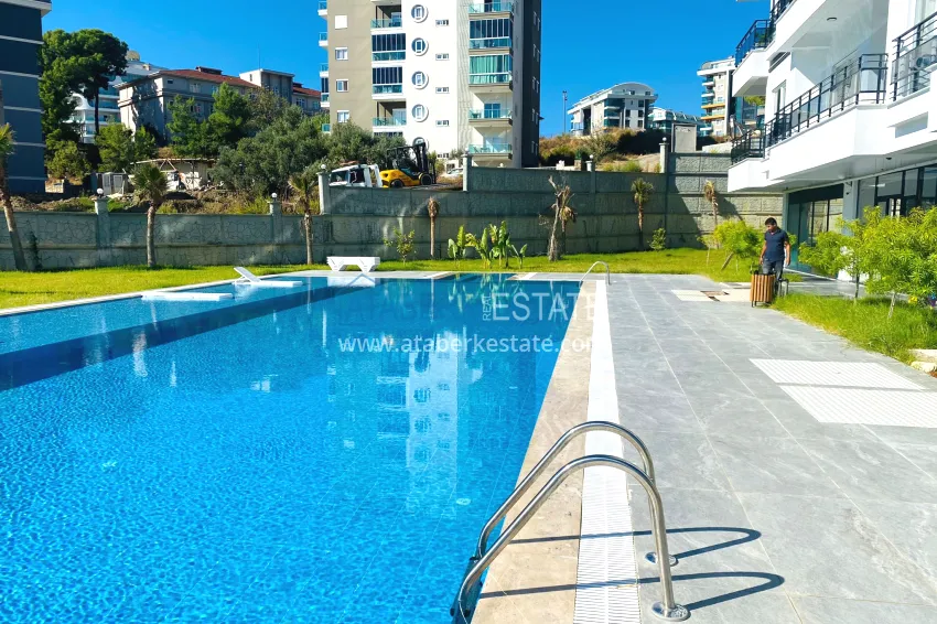 1+1 apartment with new furniture in a new building - Alanya, Avsallar district. Suitable for short term rentals 6
