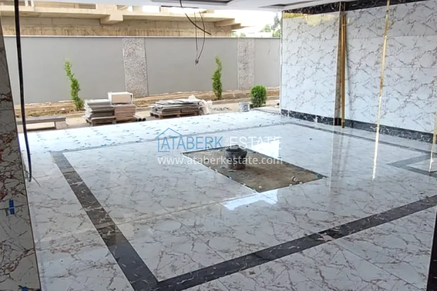 Finished 1+1 apartment in a multi-apartment residential complex in Mahmutlar — center 8
