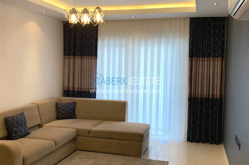 Purchase 1 + 1 apartment furnished in a premium complex, Tosmur area - Alanya 2