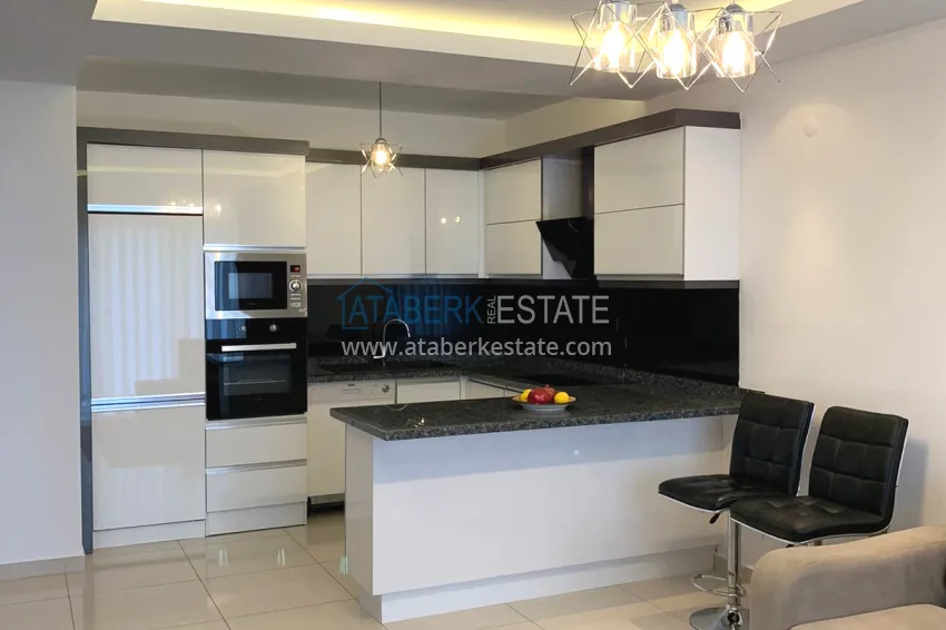 Purchase 1 + 1 apartment furnished in a premium complex, Tosmur area - Alanya 3