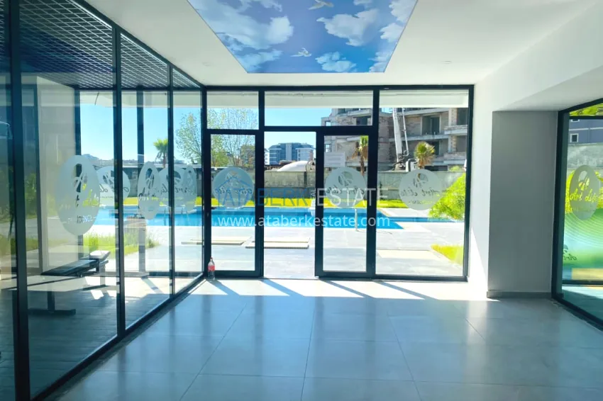1+1 furnished apartment in a new residential complex, Avsallar district — Alanya. Suitable for short term rentals 20