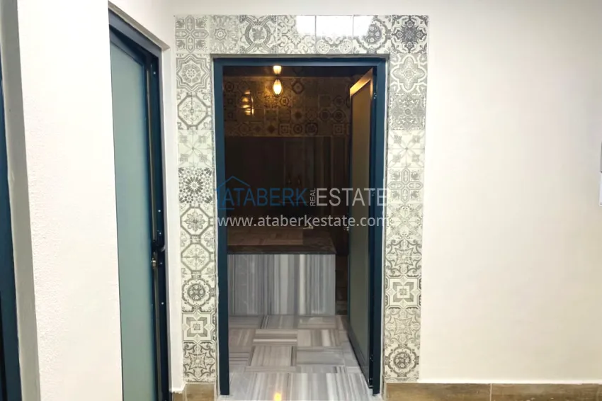 1+1 furnished apartment in a new residential complex, Avsallar district — Alanya. Suitable for short term rentals 25