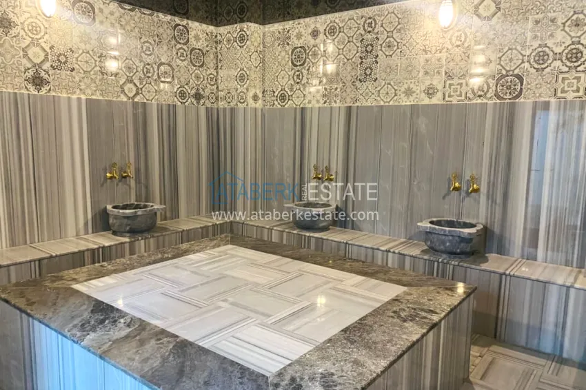 1+1 furnished apartment in a new residential complex, Avsallar district — Alanya. Suitable for short term rentals 26