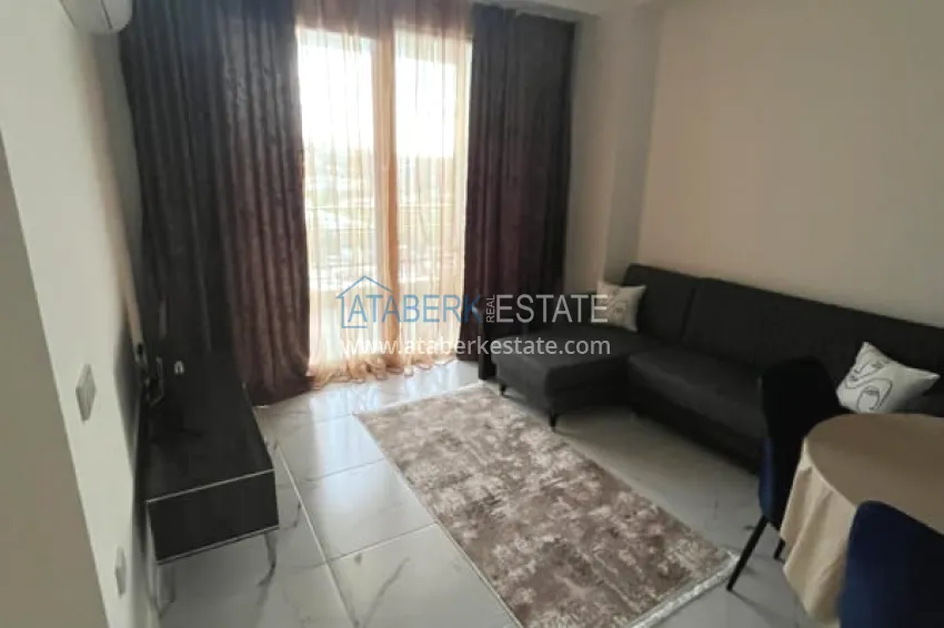 Purchase 1+1 furnished apartment in a new residential complex, Avsallar district — Alanya. Suitable for short term rentals 3