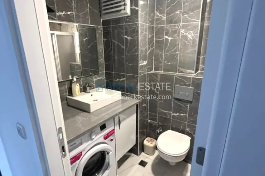 Purchase 1+1 furnished apartment in a new residential complex, Avsallar district — Alanya. Suitable for short term rentals 8