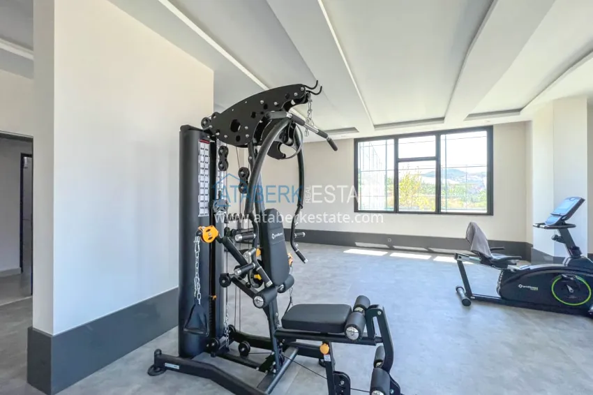 Furnished apartment in Mahmutlar, in a young residential complex 13