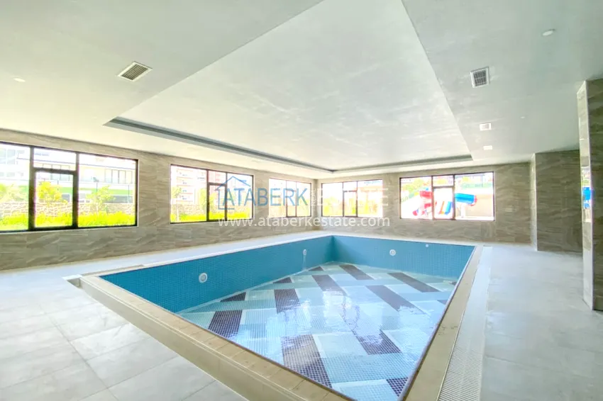 Furnished apartment in Mahmutlar, in a young residential complex 14
