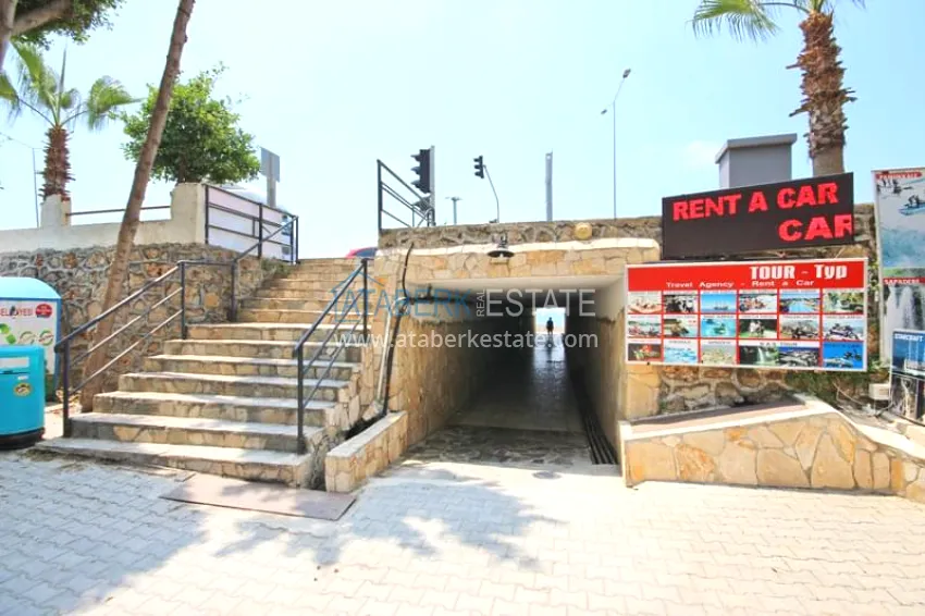 Linear apartment 3+1 on the first coastline in Tosmur area. The property is suitable for residence permit 12