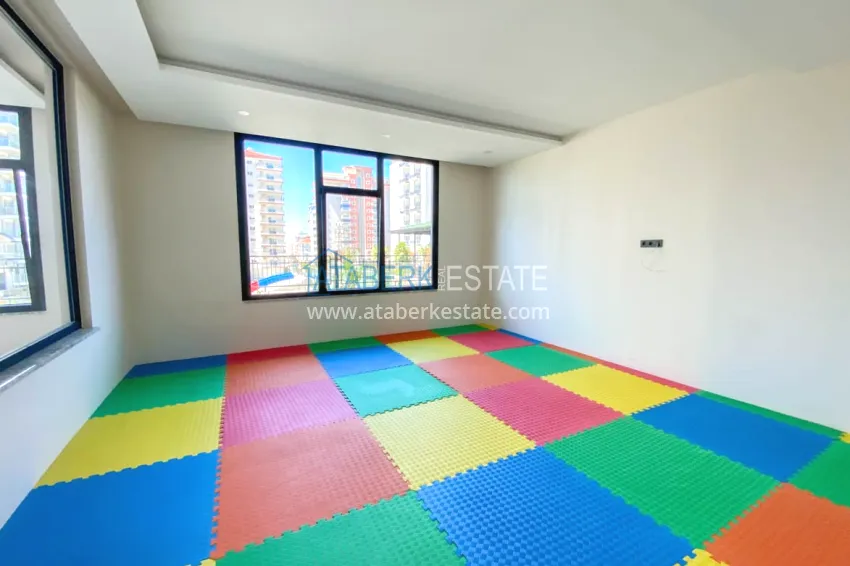 Furnished apartment in Mahmutlar, in a young residential complex 16