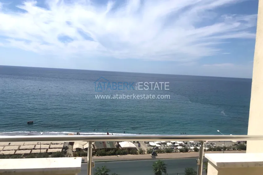 Purchase Linear apartment 3+1 on the first coastline in Tosmur area. The property is suitable for residence permit 16